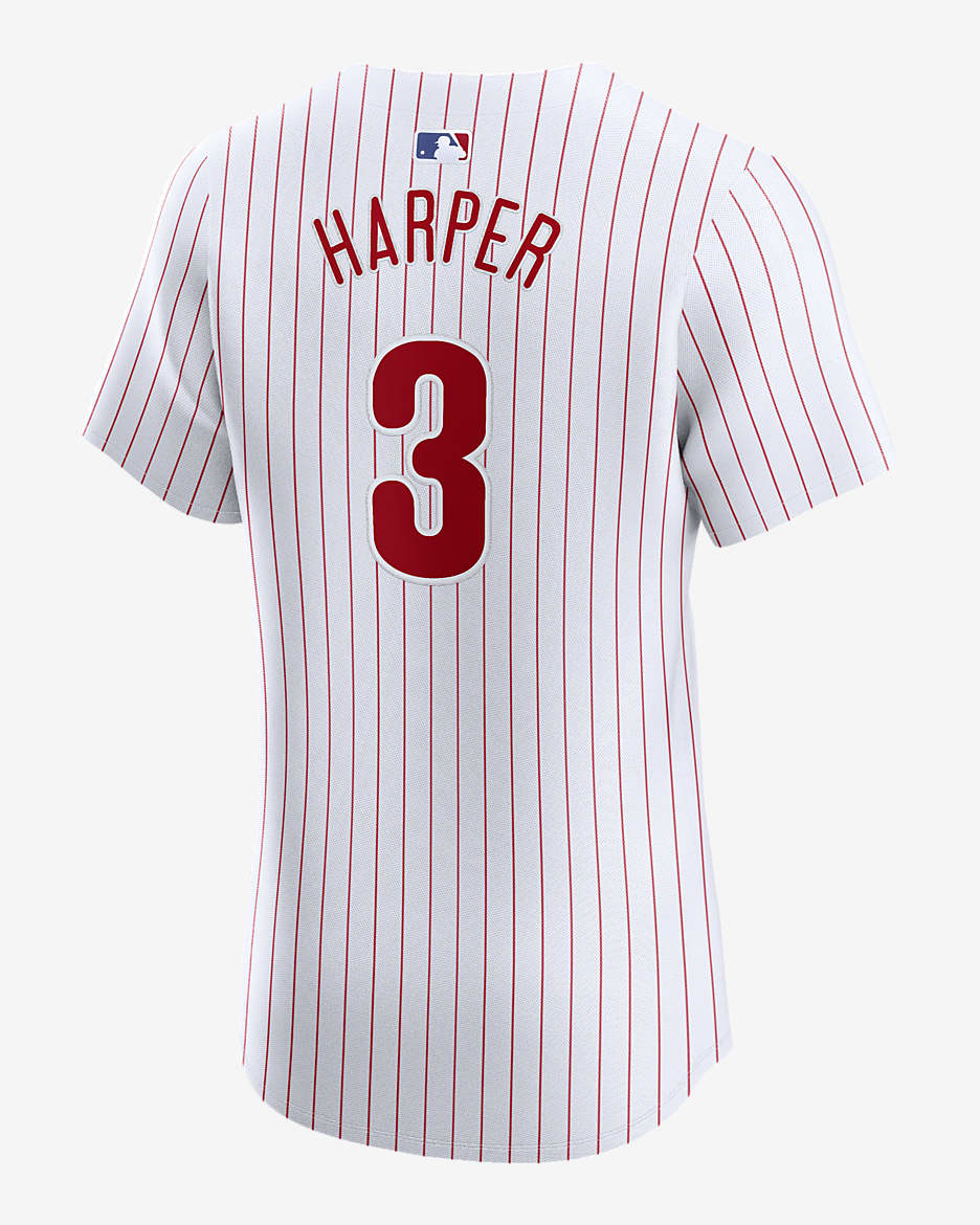 Bryce Harper Philadelphia Phillies Men s Nike Dri FIT ADV MLB Elite Jersey. Nike